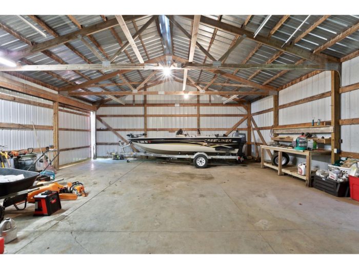 Pole Barn Interior